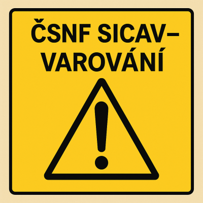 ČSNF SICAV, a.s. | Varování pro investory: ČSNF bez depozitáře zastavil obchody