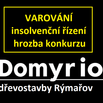 DOMYRIO s.r.o. – Výzva věřitelům: Přihlaste své pohledávky