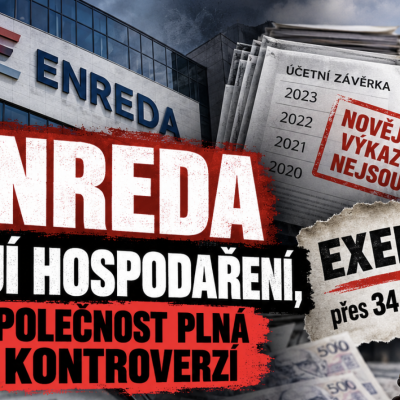 ENREDA pod lupou: novější hospodaření veřejnosti neukazuje. Firmu provázejí spory o desítky milionů