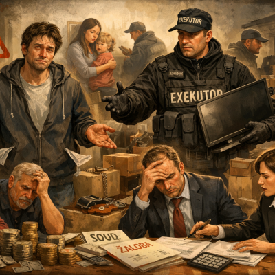 mobialirdní exekuce bere vše