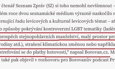 podpora a stranění stejnopohlavním rodínám