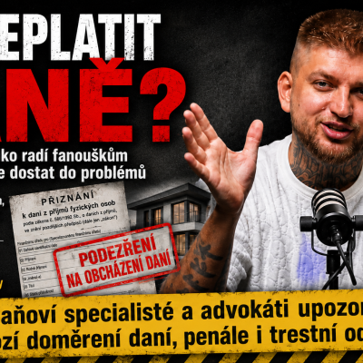 podezření na krácení daní