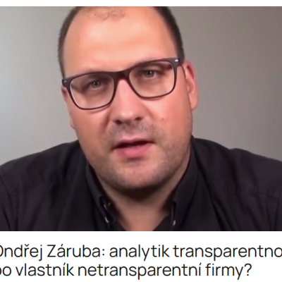 Ondřej Záruba čelí hrozbě žaloby za pomluvy