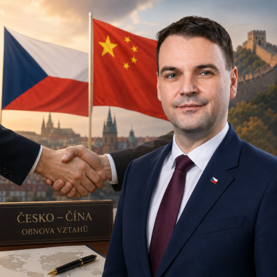 Petr Macinka zlepšil vztahy s Čínou