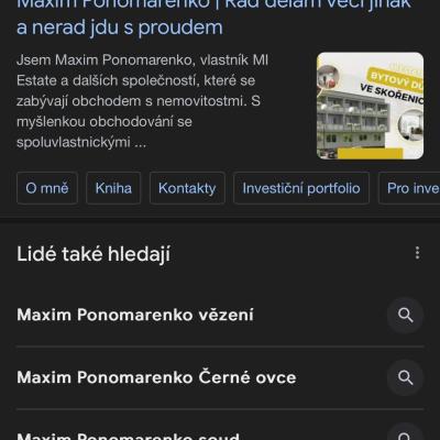 Zastrašování spoluvlastníků nemovitostí firmou MI Estate a Maximem Ponomarenkem?