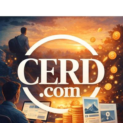 CERD představuje práci z domova po registraci jako příležitost tvořit online obsah a postupně si budovat vlastní cestu k příjmu.