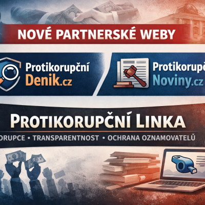 zaměřené na korupci, transparentnost a ochranu oznamovatelů