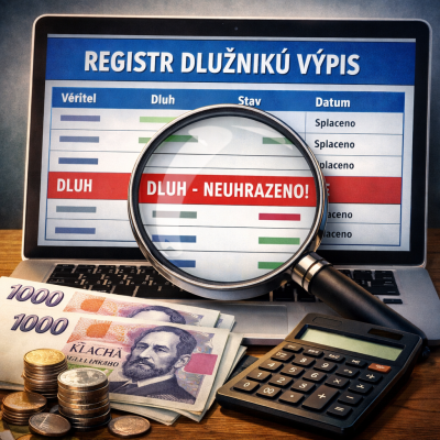 Registr dlužníků výpis