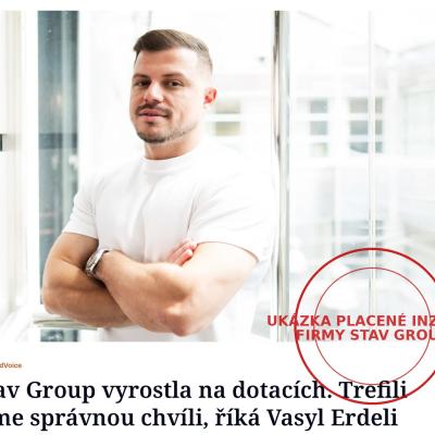 firma STAV Group - náhled deníku z placené PR inzerce Forbes