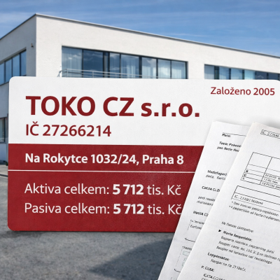 TOKO CZ s.r.o. – finanční přehled a hospodaření za rok 2024