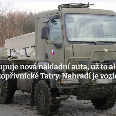 Armádní zakázky pro Volvo zatěžují Tatru: vnitřní spor majitelů graduje