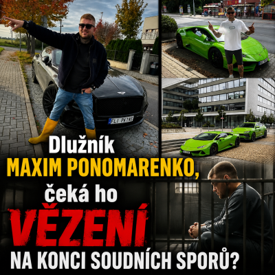 Dlužník jež muže skončit na konci soudních sporů ve vězení.