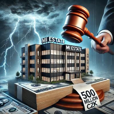 MI ESTATE je žalována k úhradě 500.000.000,-Kč
