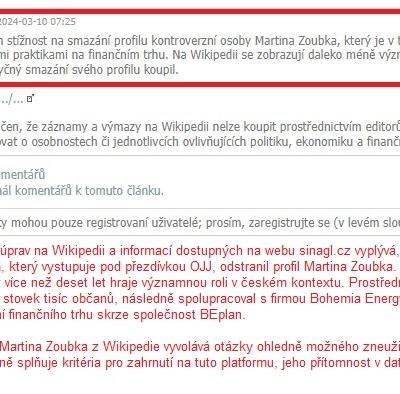Wikipedista OJJ a Martin Zoubek | zkušenost | Wikipedia.org